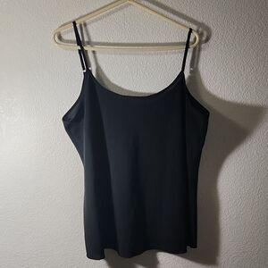 Naracamicie Made in Italy, black camisole, size XL